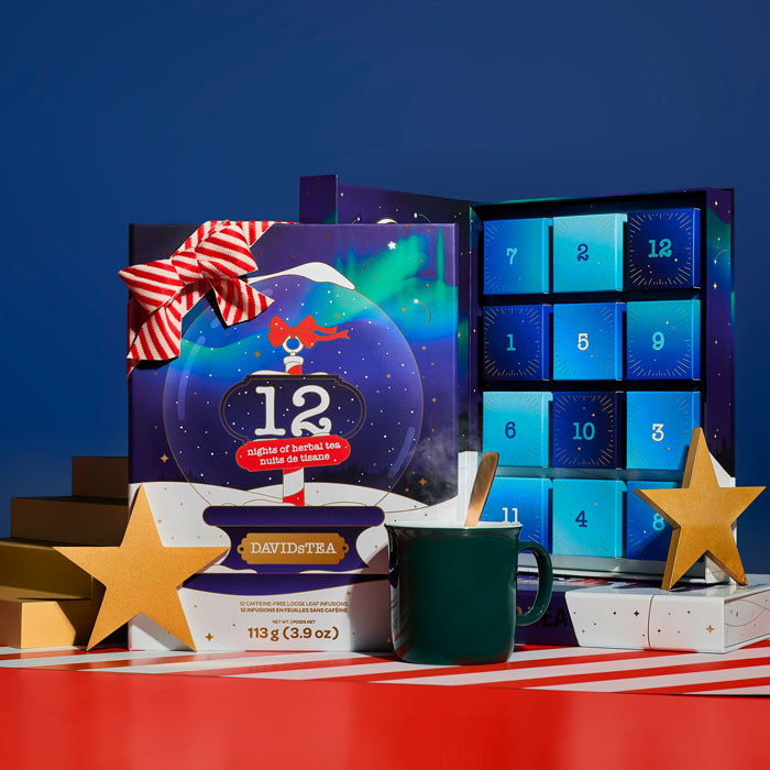 12 Nights of Herbal Tea Advent Calendar DAVIDsTEA