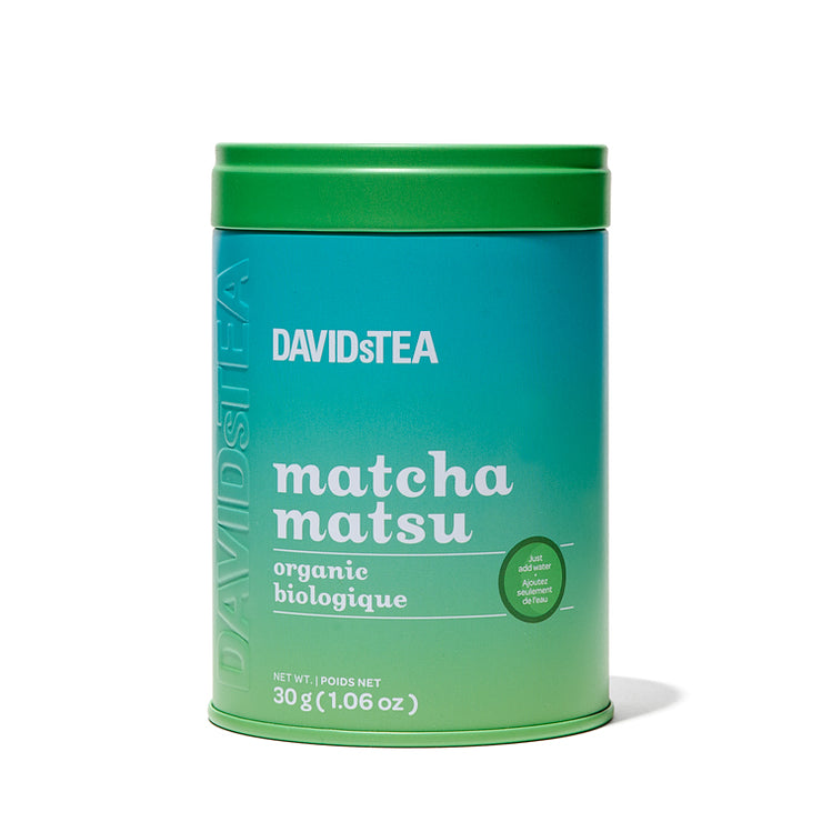 Organic Matcha Matsu Iconic Tin Davidstea