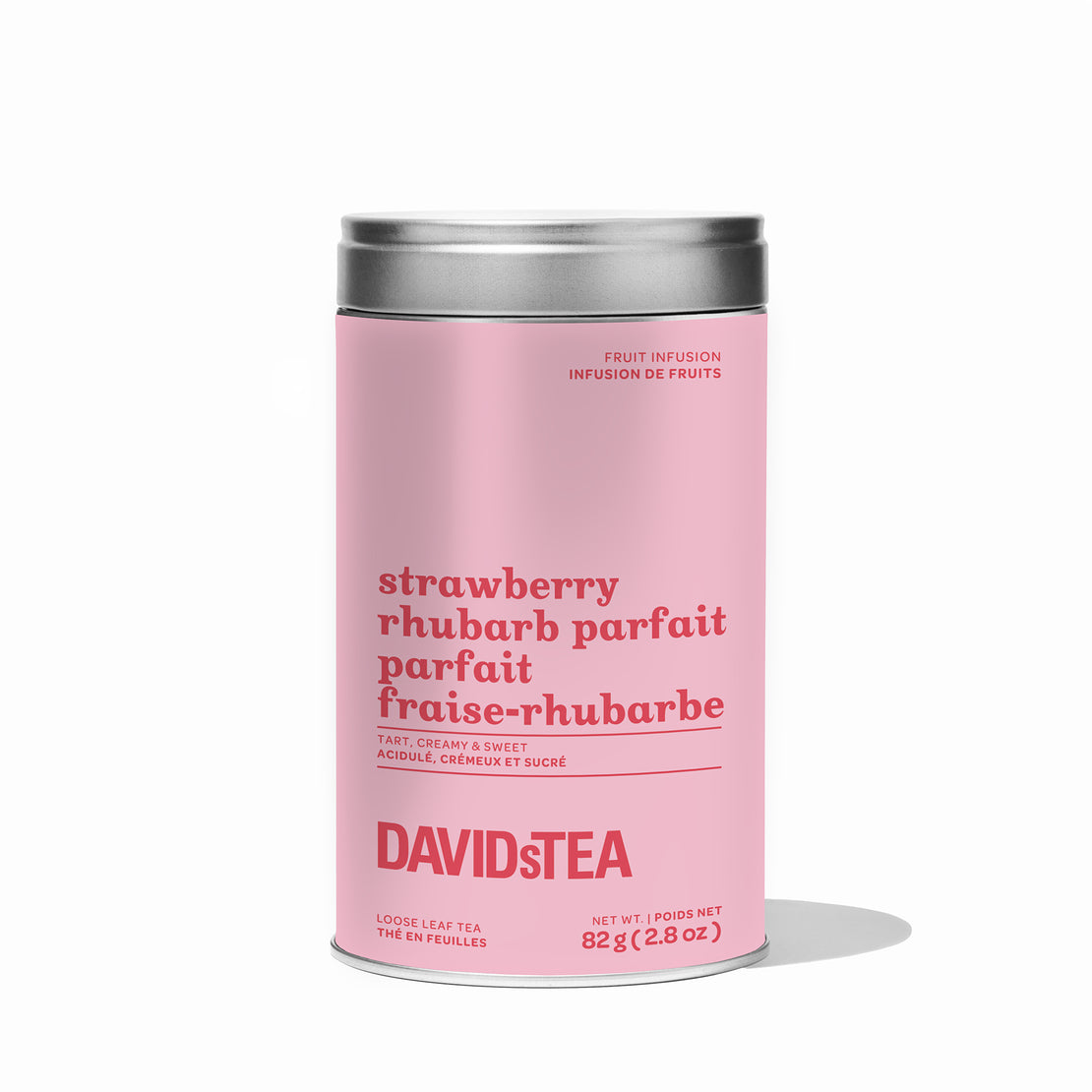 Strawberry Rhubarb Parfait Tea