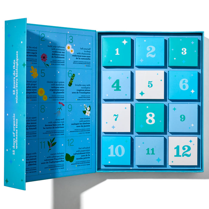 12 Days of Organic Wellness Teas