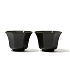 Black Camellia Ceramic Teapot & Teacup Set  more detail