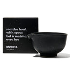 Speckled Black Matcha Bowl