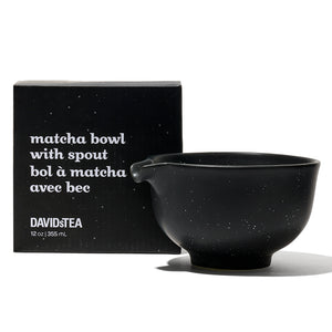 Speckled Black Matcha Bowl
