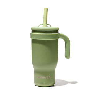 Sage Green Sippy Tumbler  front view