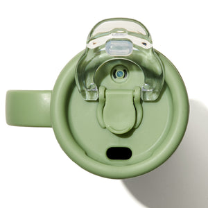Sage Green Sippy Tumbler  detail