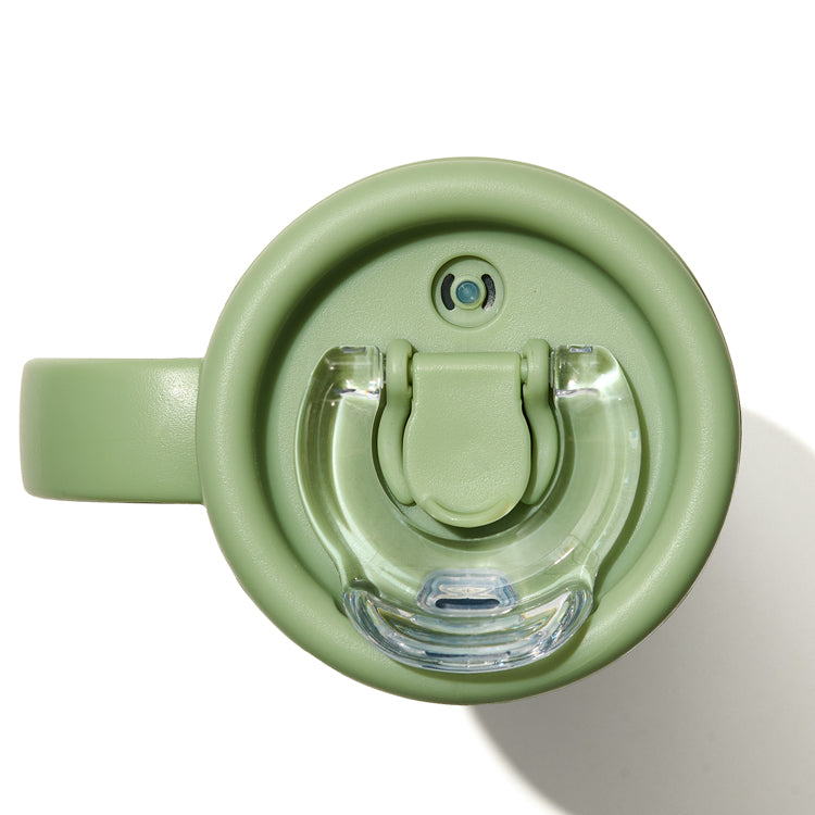 Sage Green Sippy Tumbler  detail