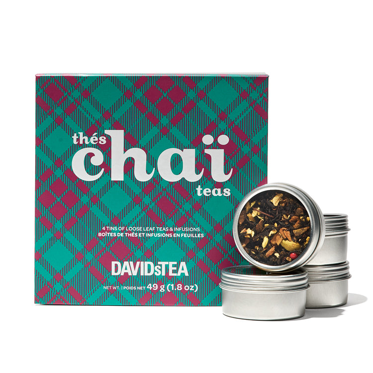 Chai Teas 4 Tea Sampler – DAVIDsTEA