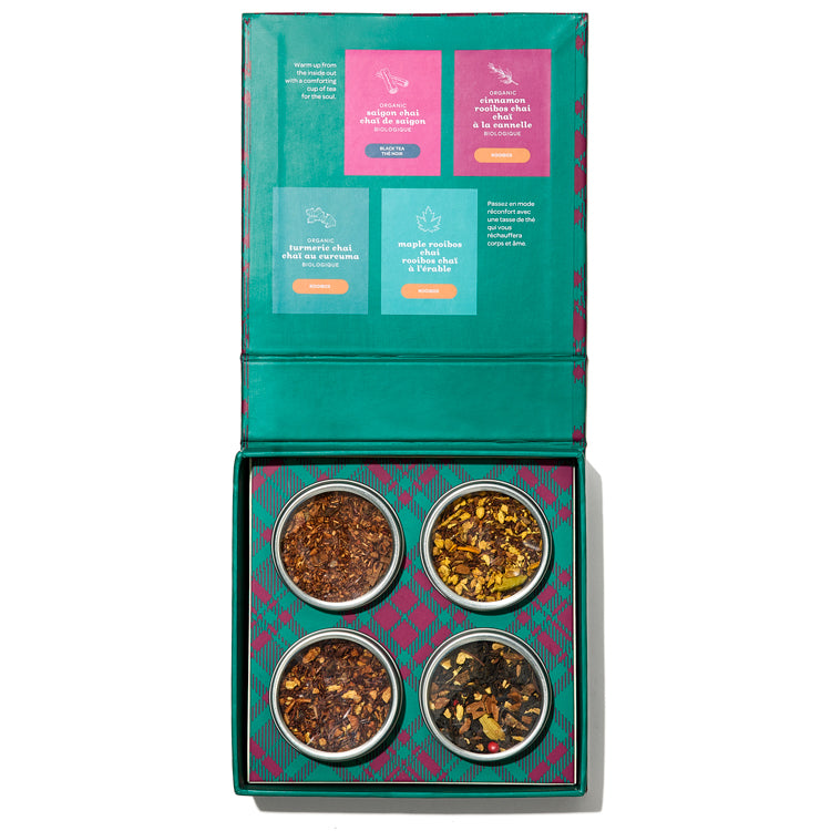 Chai Teas 4 Tea Sampler