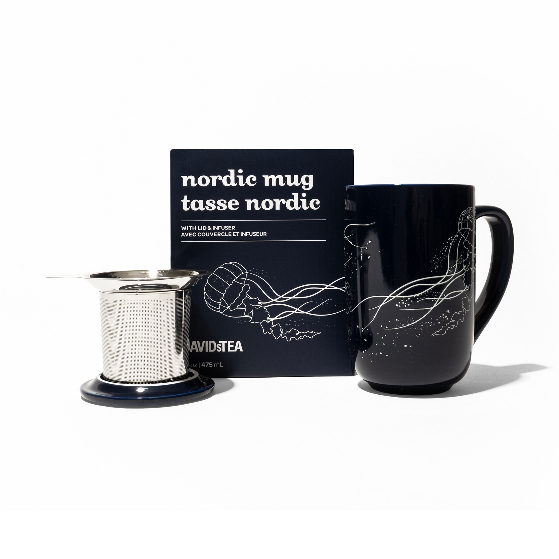 Tasse Nordic changeant de couleur hantée