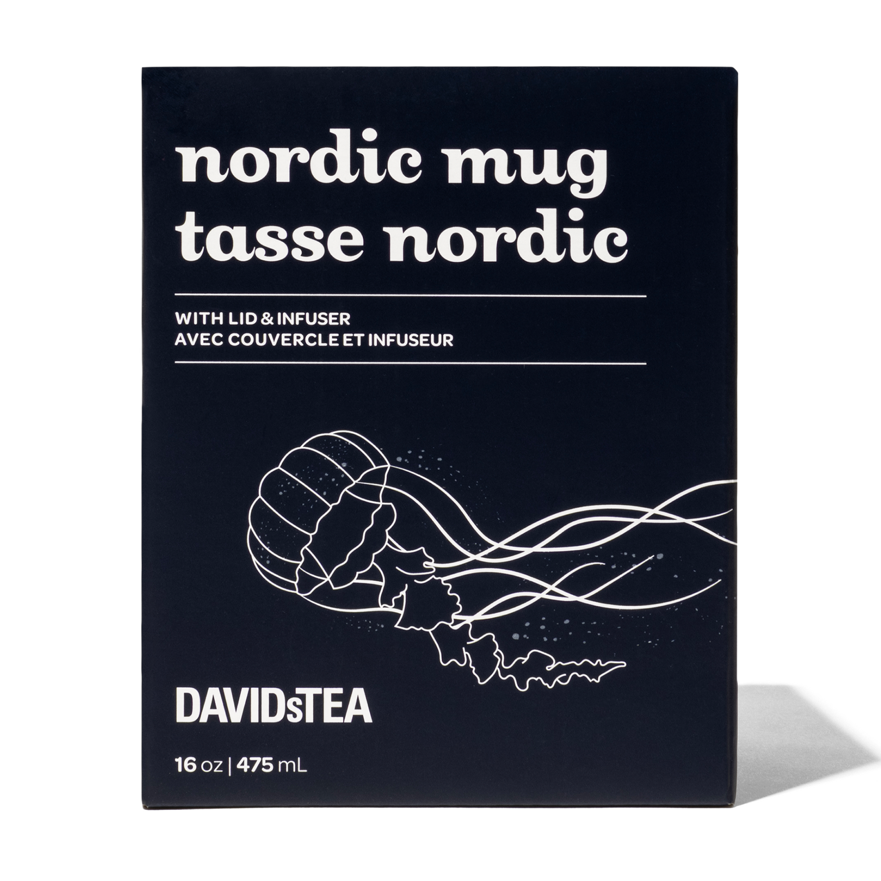 Tasse Nordic changeant de couleur hantée