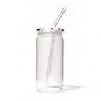 Ribbed Glass Mason Tumbler  more detail 