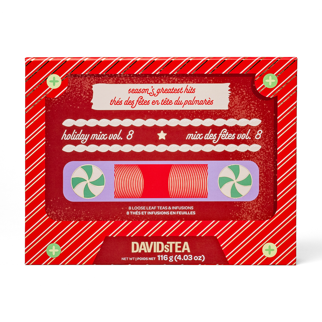 Coffret dégustation de 8 thés Le palmarès des fêtes