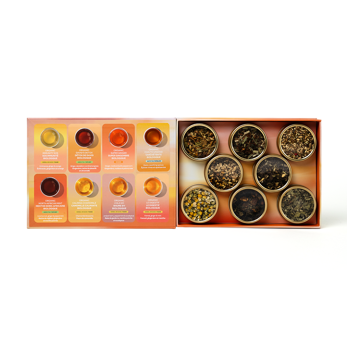 Feel Good Teas 8 Tea Sampler