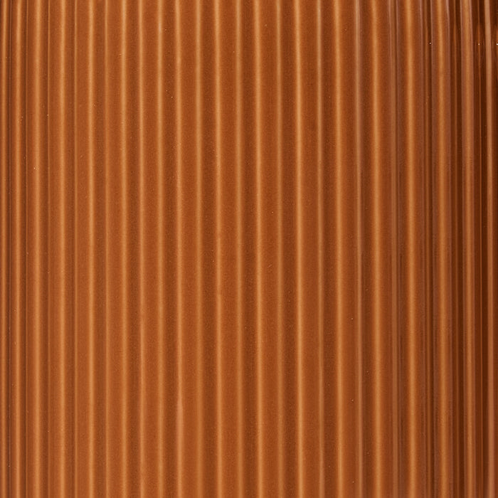 Churro Brown Ribbed Nordic Mug  detail