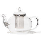 Clear Glass Bubble Teapot  secondary