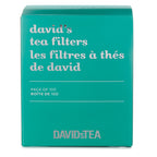 DAVIDsTEA Filters Pack of 100  front view