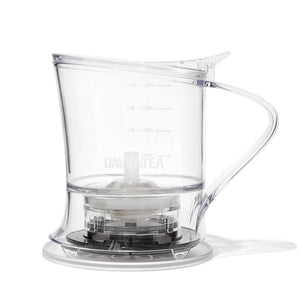Clear 16 oz Tea Steeper  front view