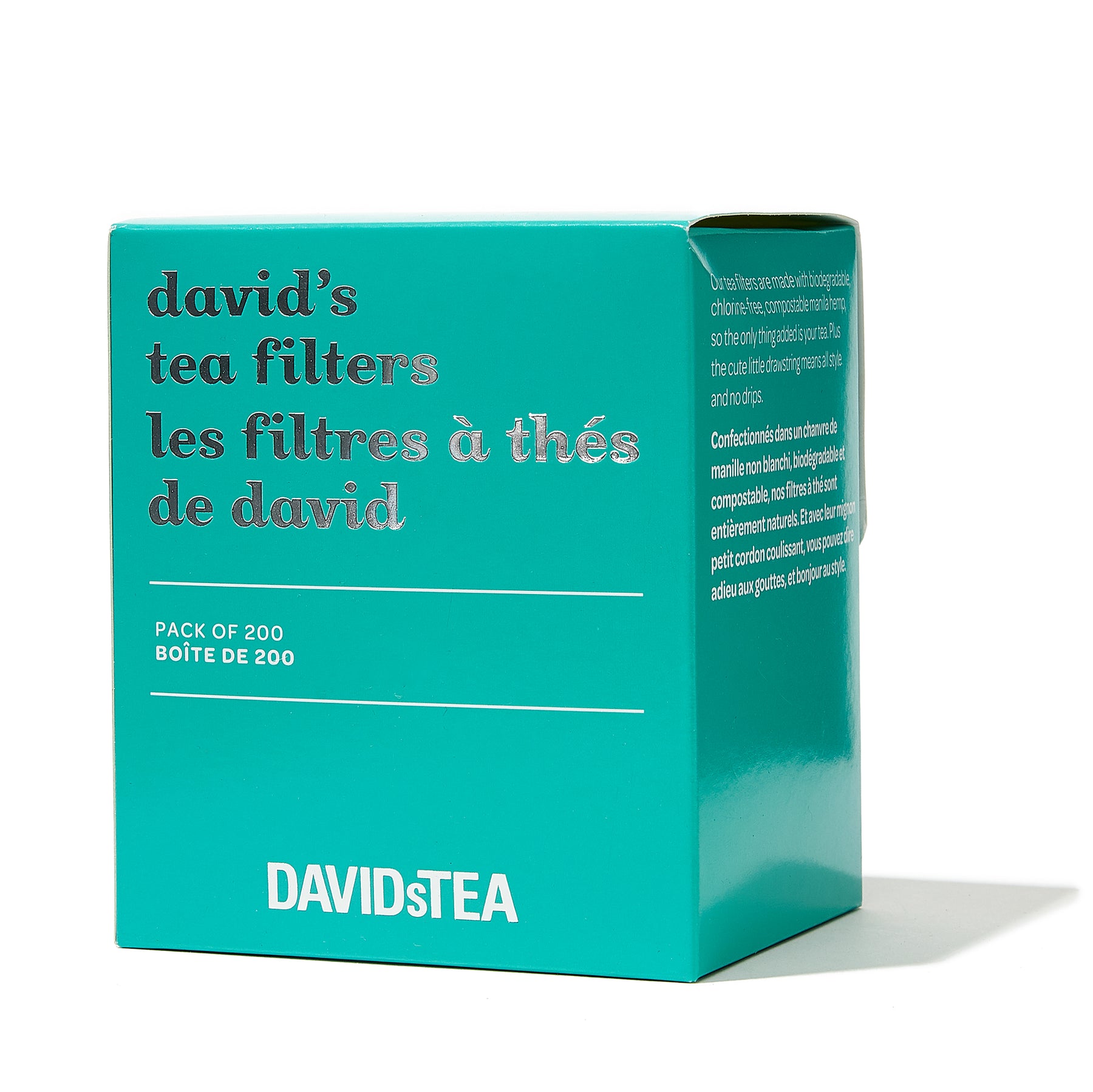 Davidâ€™s Tea Filters Pack of 200  secondary