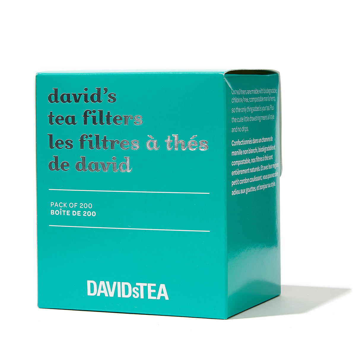 Davidâ€™s Tea Filters Pack of 200  secondary