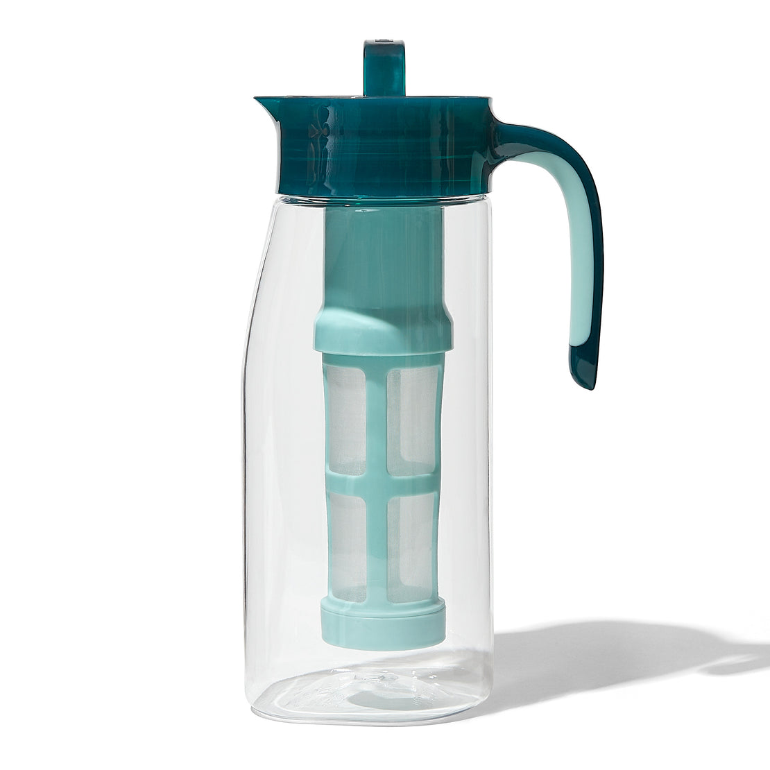 Deep Teal Iced Tea Pitcher