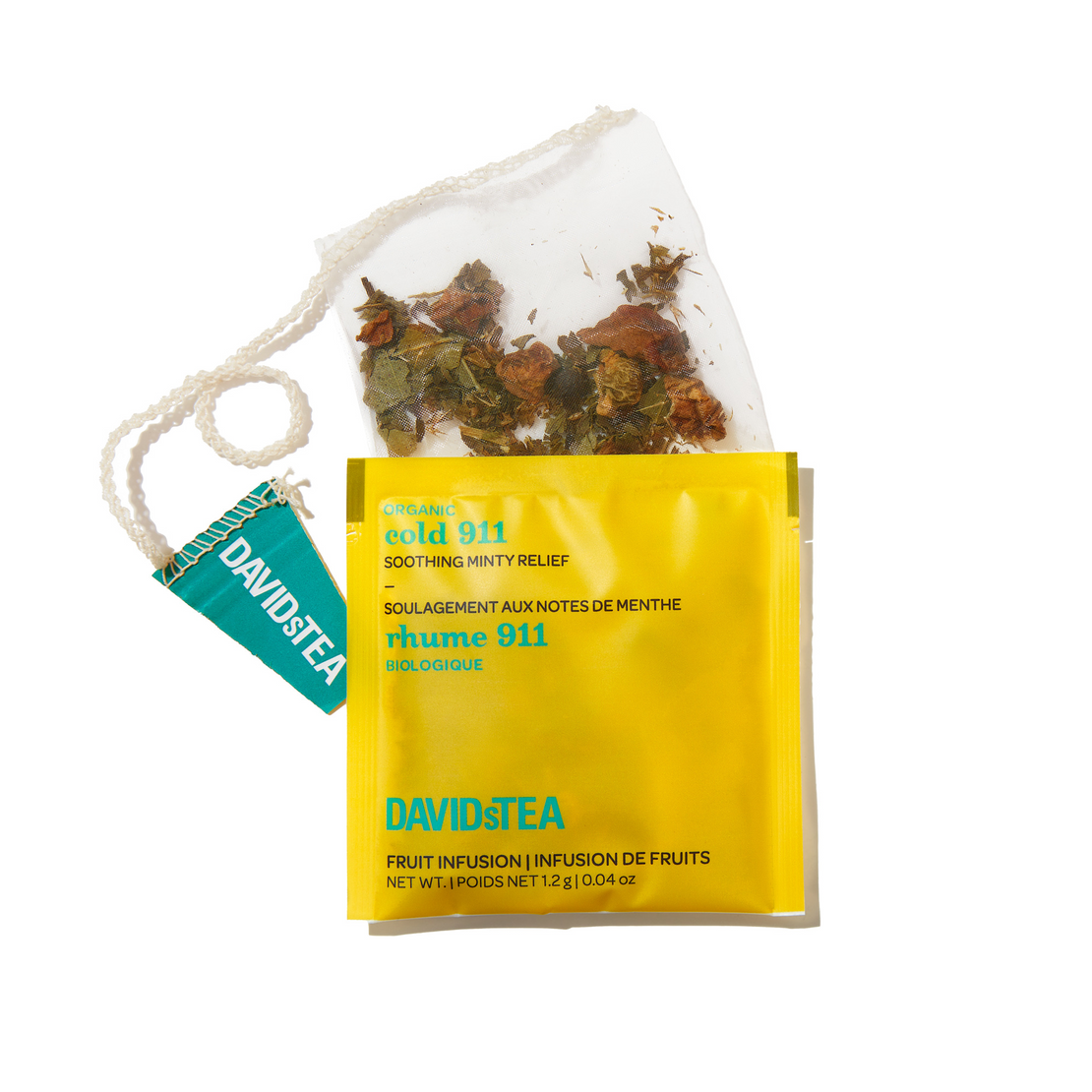 Organic Cold 911 Tea Pack of 25 Sachets