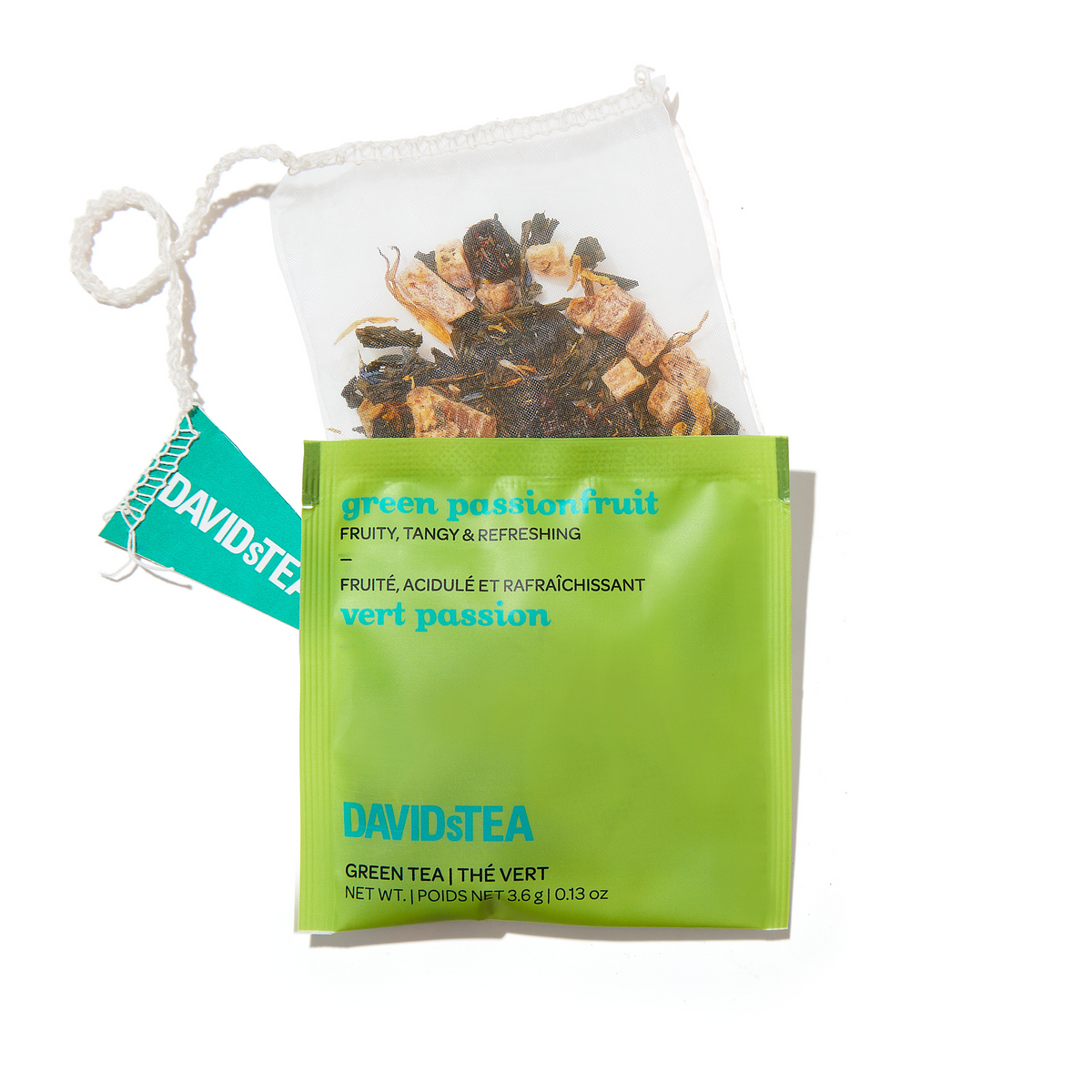 Organic Green Passionfruit Tea Pack of 25 Sachets  secondary