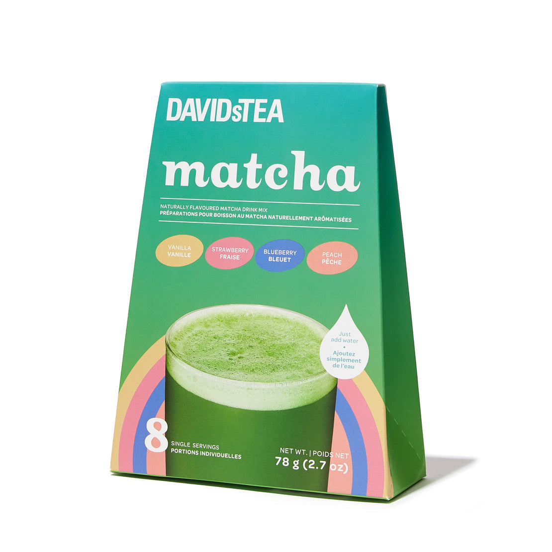 Fruity Matcha Single Serves Variety Pack of 8  detail