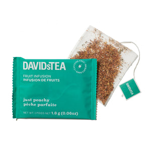Just Peachy Tea Pack of 12 Sachets  more detail 