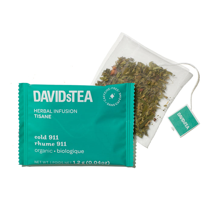 Organic Cold 911 Tea Pack of 12 Sachets  detail