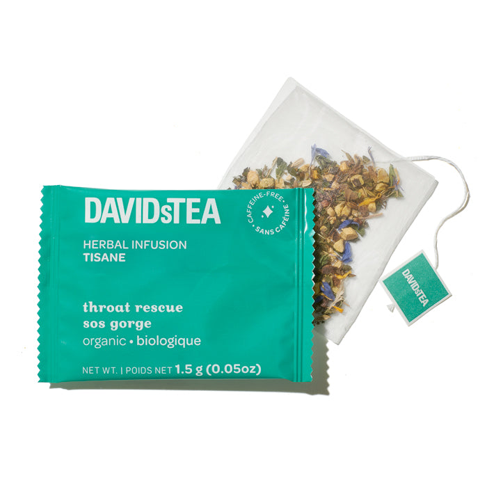 Boîte de 12 sachets de thé SOS gorge biologique