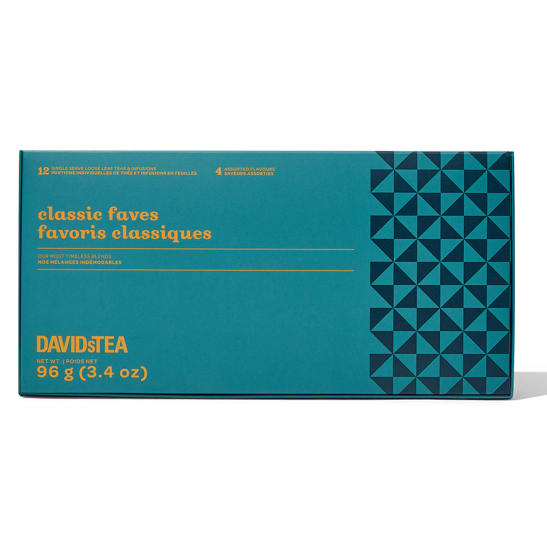 Boîte-cadeau de portions individuelles Favoris classiques
