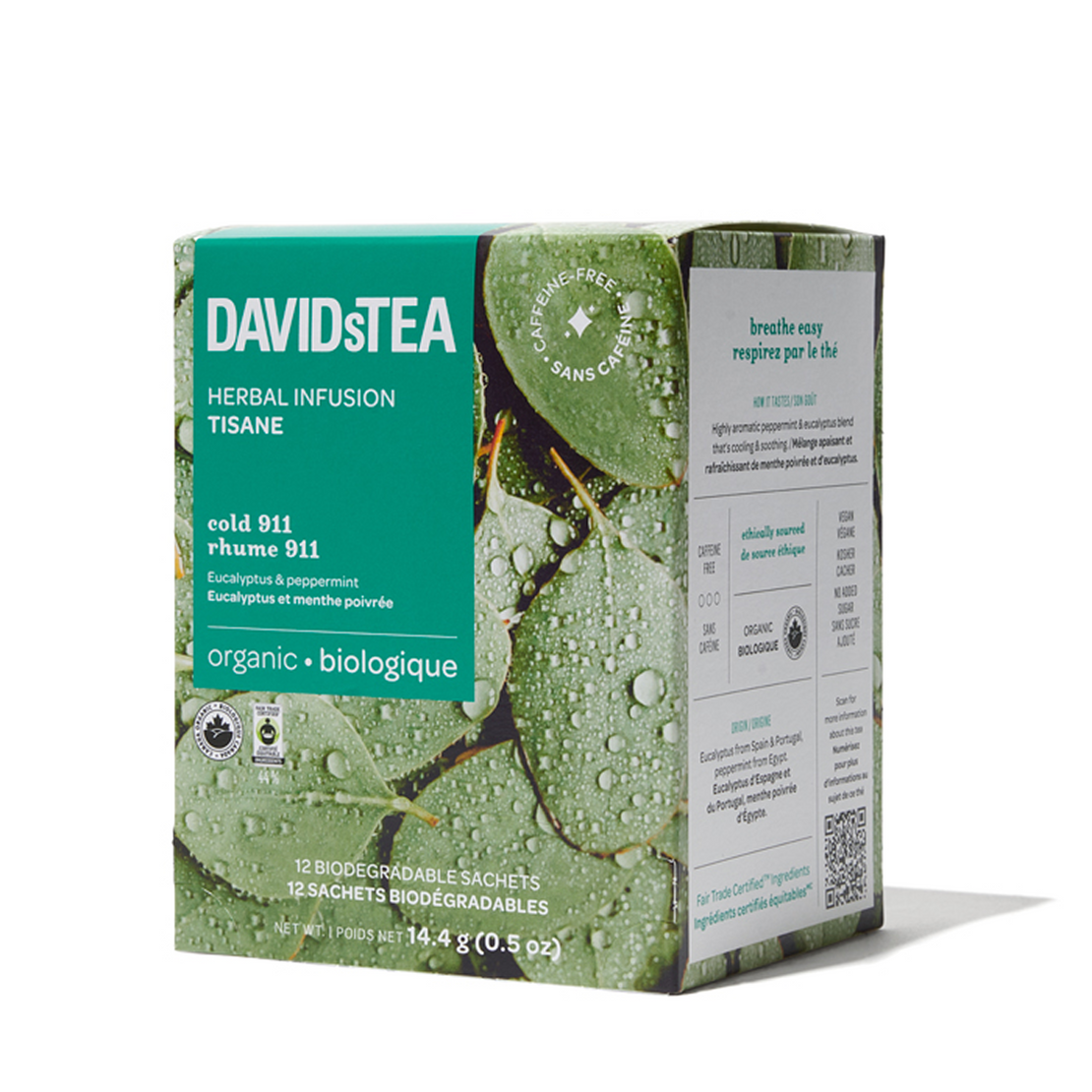 Organic Cold 911 Tea Pack of 12 Sachets  more detail 