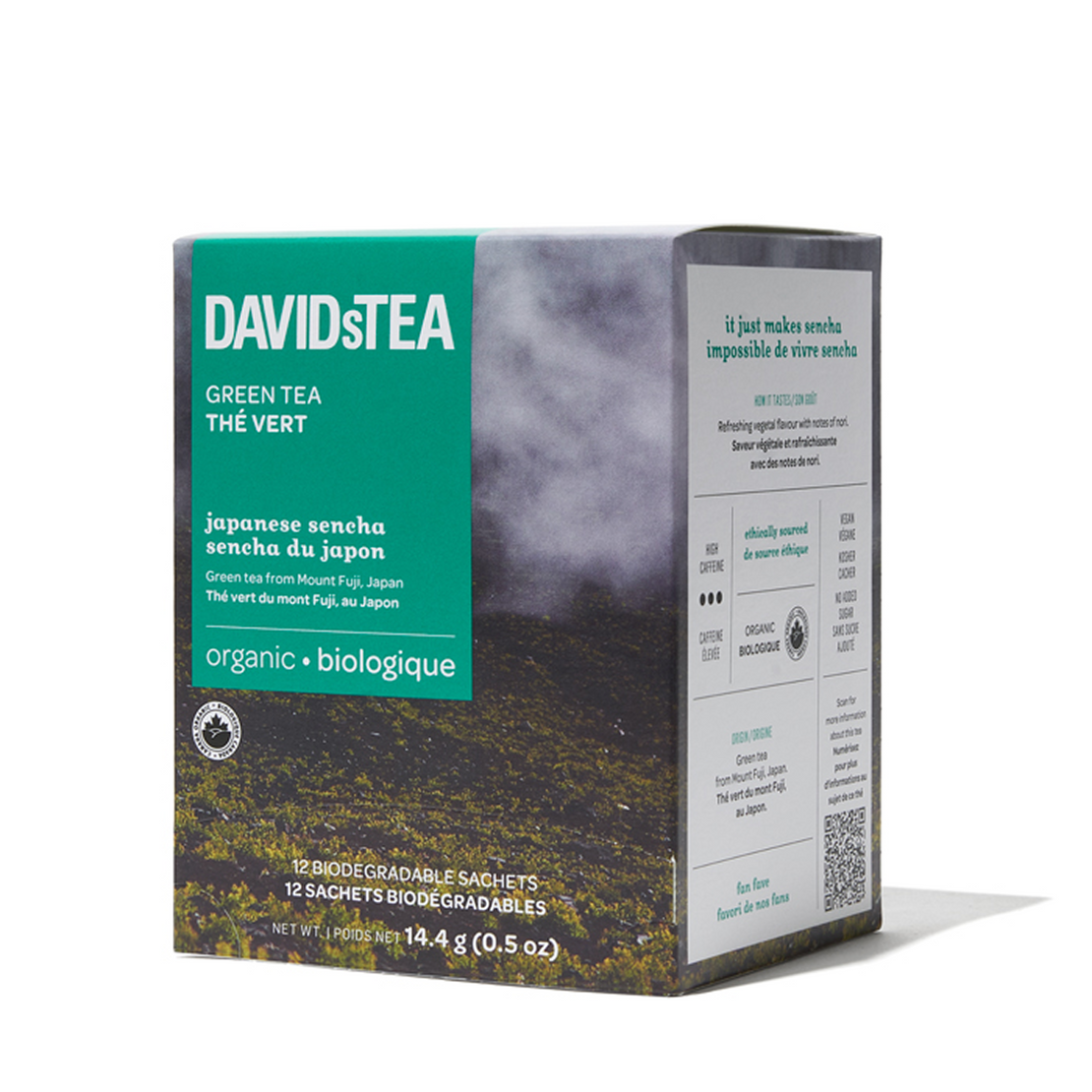 Organic Japanese Sencha Tea Pack of 12 Sachets  more detail 