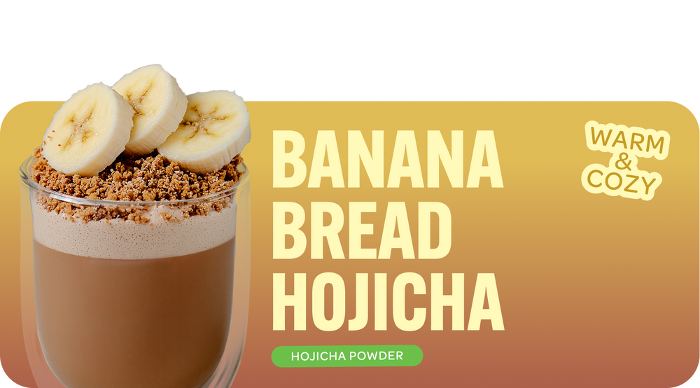 banana bread hojicha