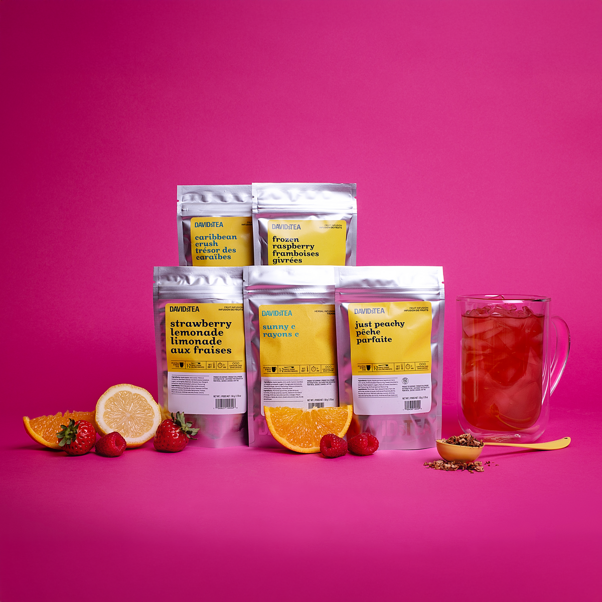 Caffeine-Free Iced Tea Bundle | Food & Beverage - Beverage | DAVIDsTEA