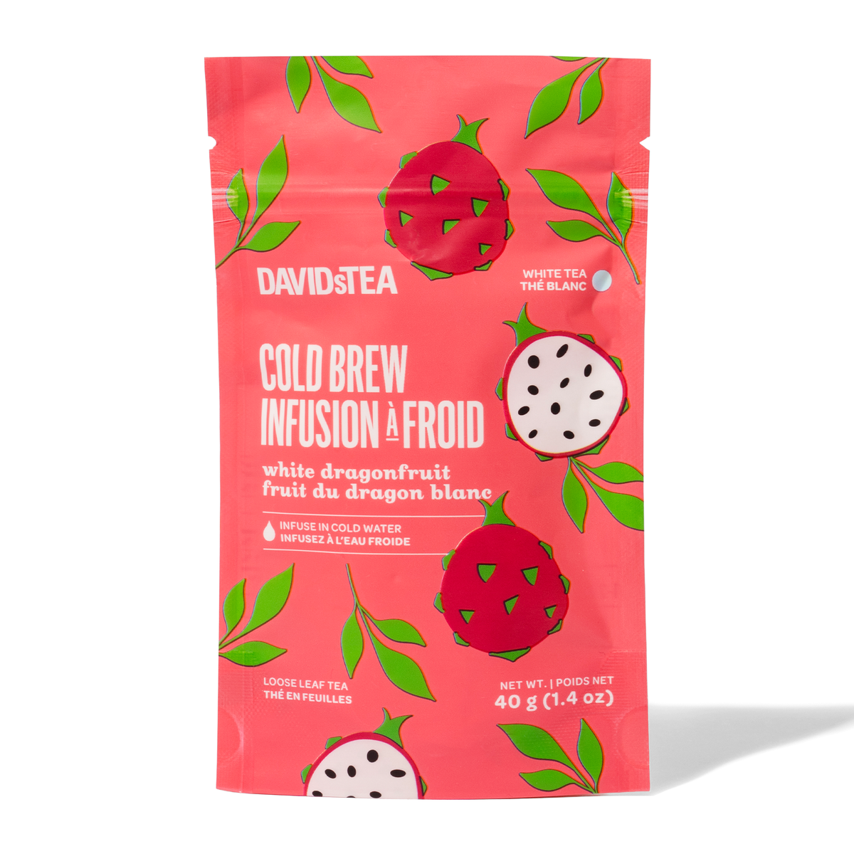 white dragonfruit cold brew tea