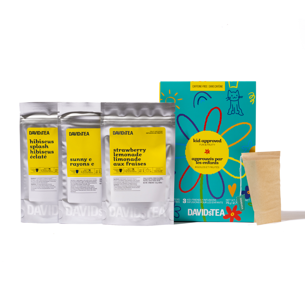 Kid Approved 3 Tea Sampler  secondary