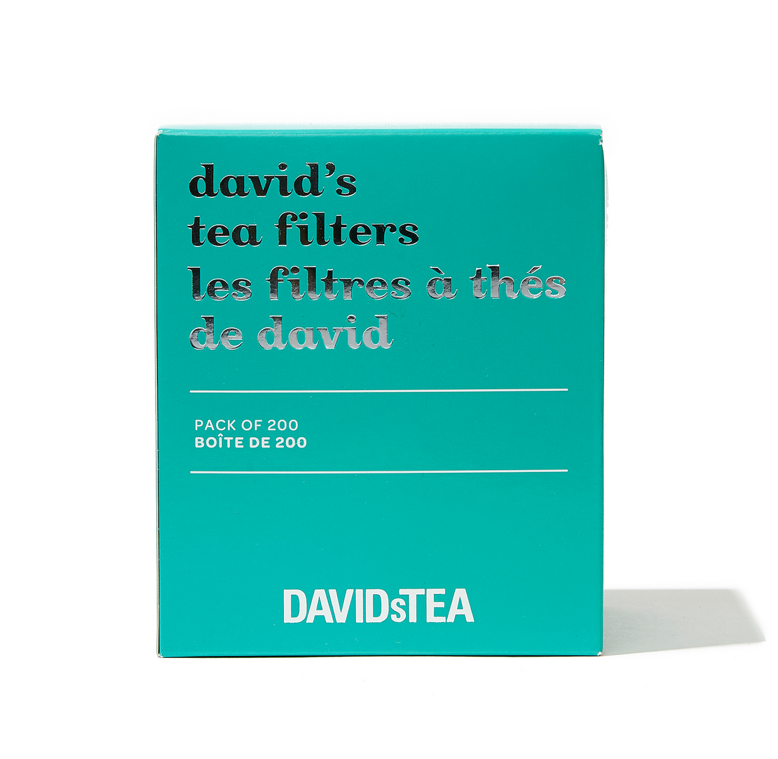 David's Tea Filters Pack of 200  more detail 
