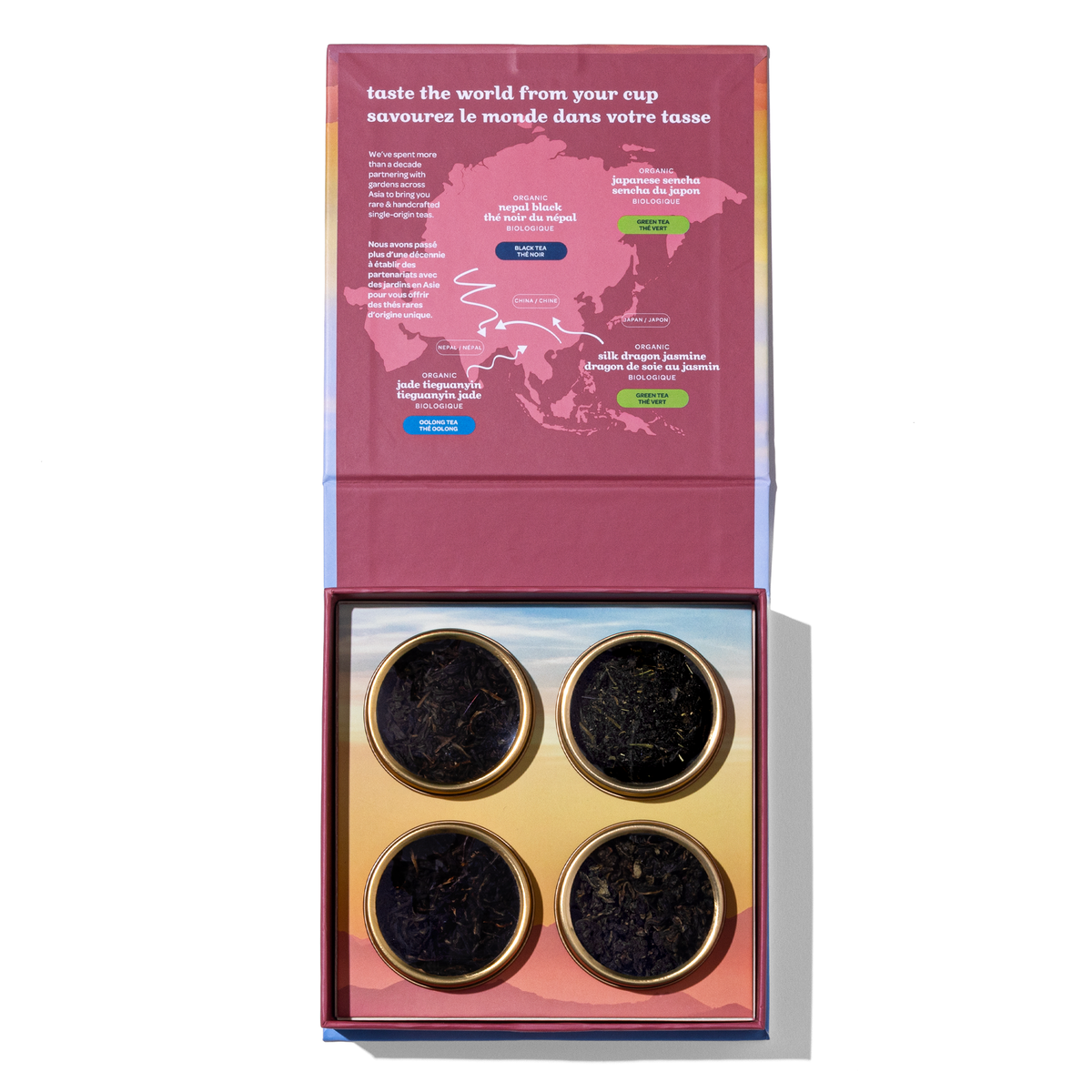 Tea Voyage Garden to Cup 4 Tea Sampler  secondary