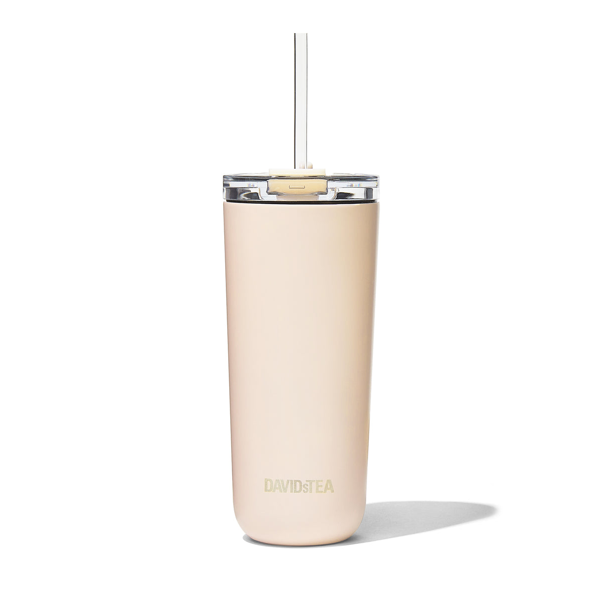 Oatmeal Beige Tumbler  front view