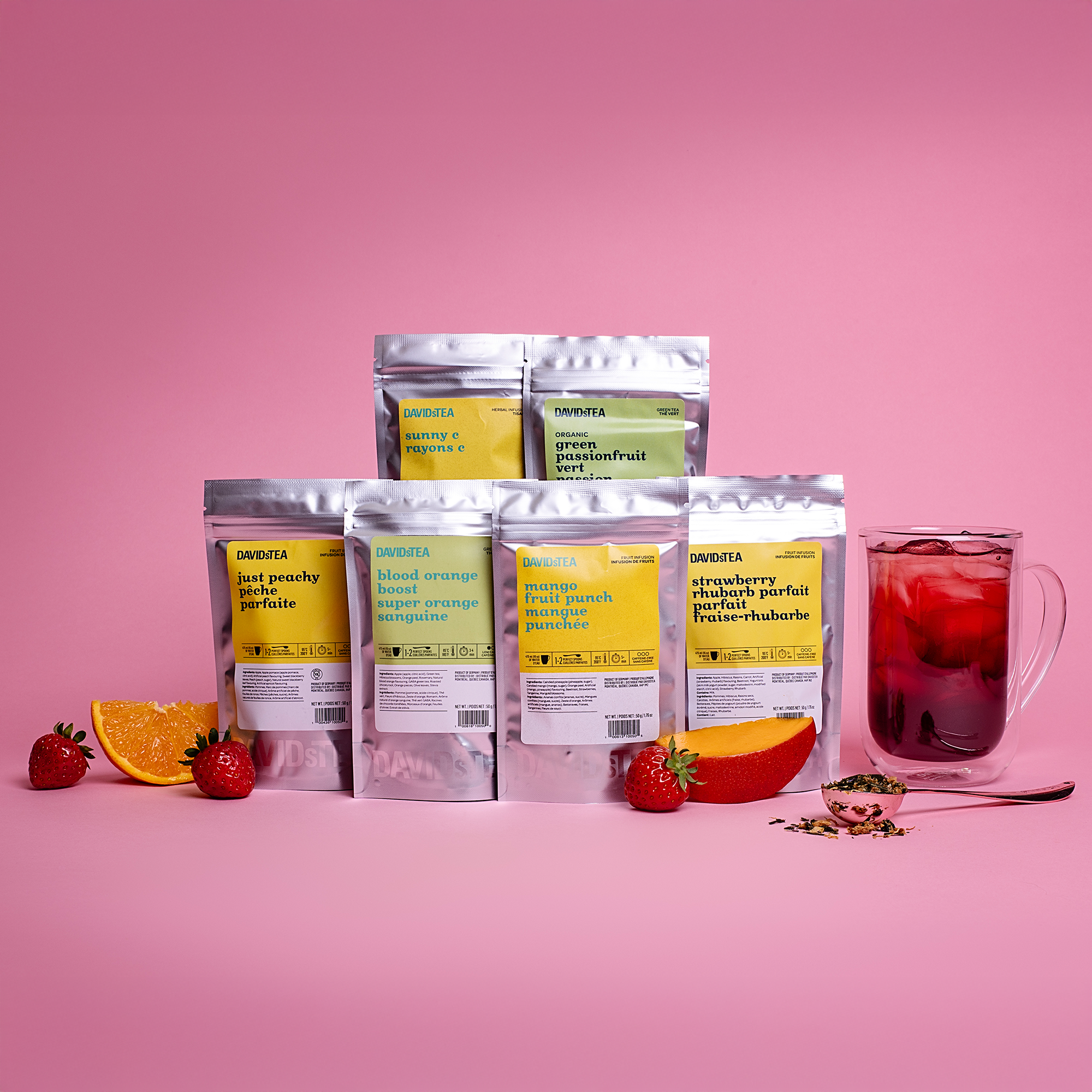 Moms Love Fruity Teas Bundle  front view