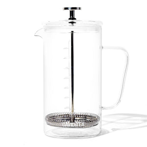 Glass French Press  front view