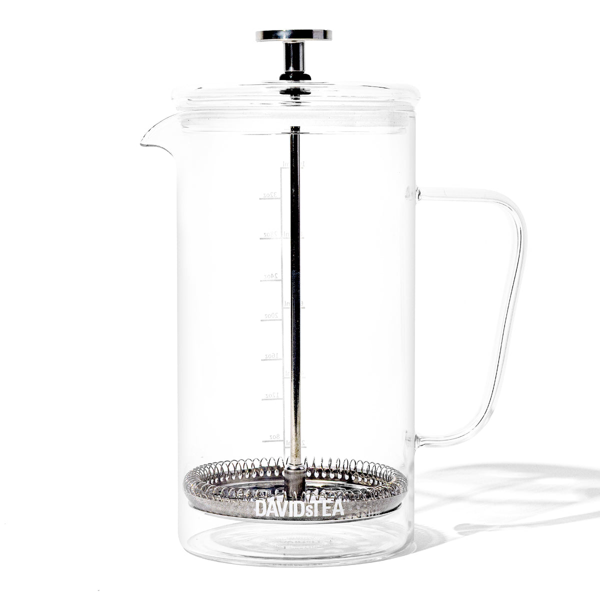 Glass French Press  front view