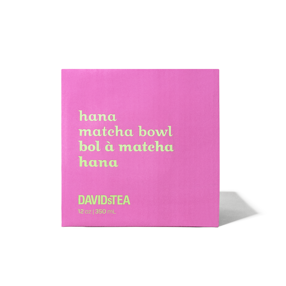 Pink Hana Matcha Bowl gift box.