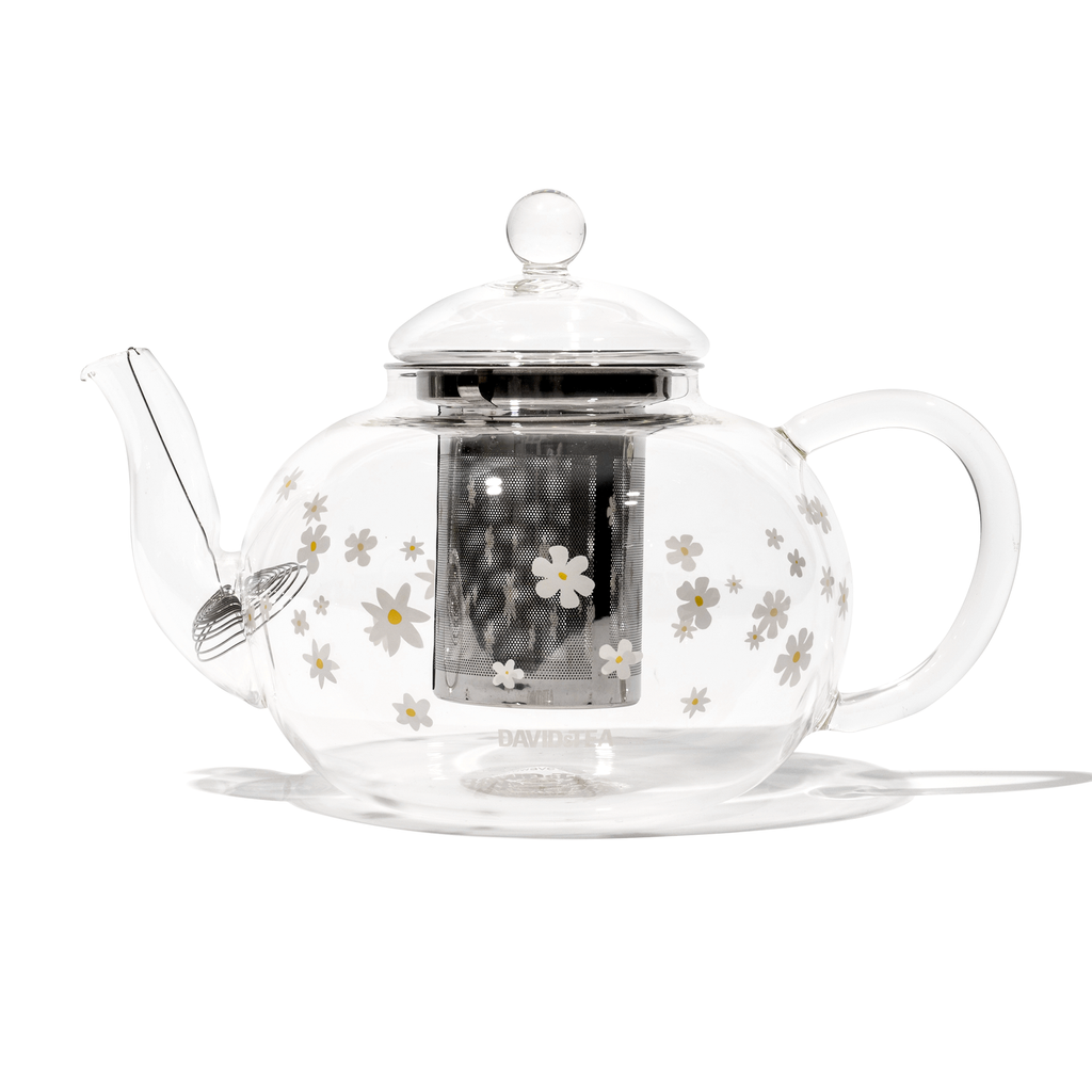 Daisy Glass Bubble Teapot & Teacup Set  secondary