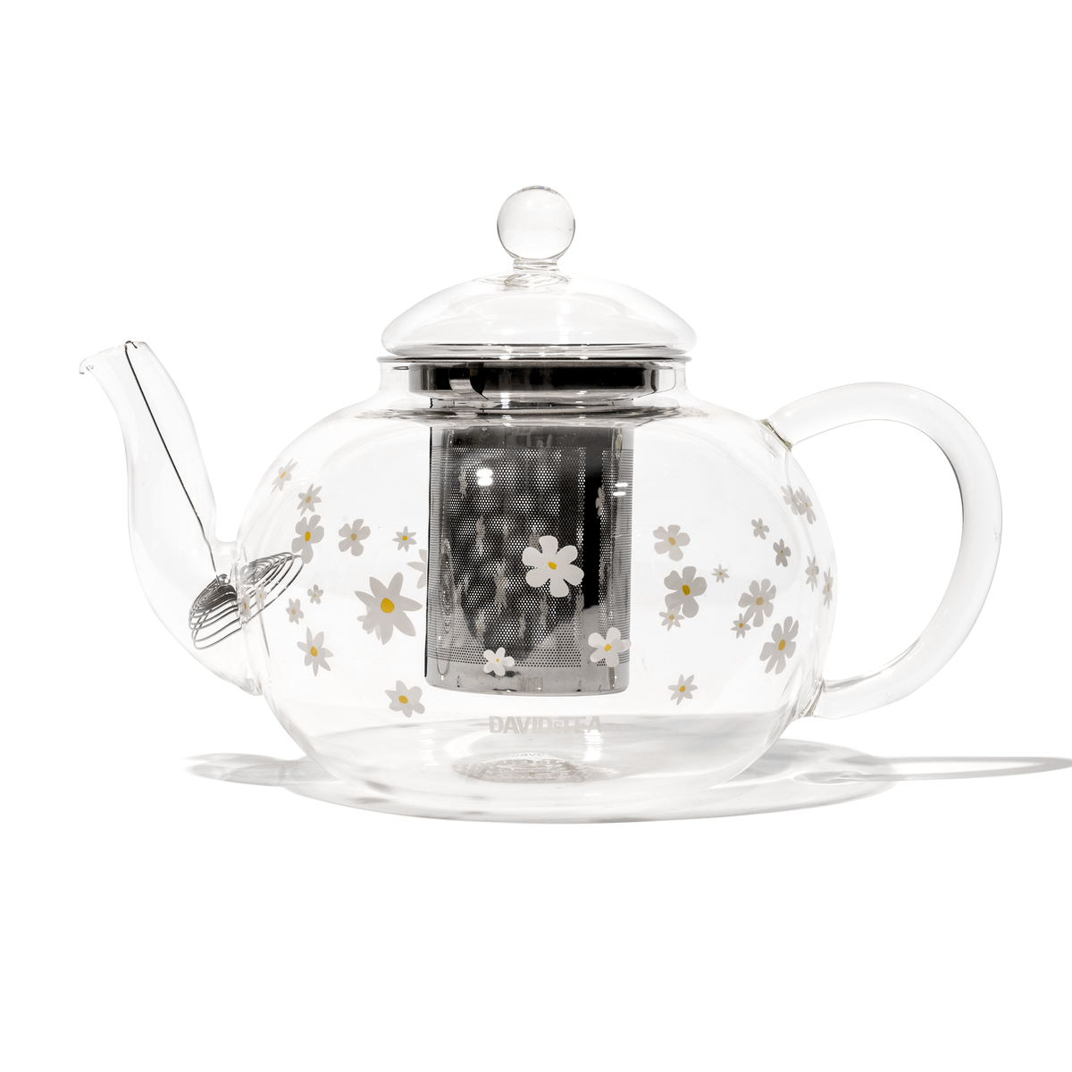 Daisy Glass Bubble Teapot & Teacup Set  secondary