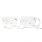 Daisy Glass Bubble Teapot & Teacup Set  more detail 