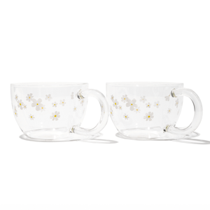 Daisy Glass Bubble Teapot & Teacup Set  more detail 