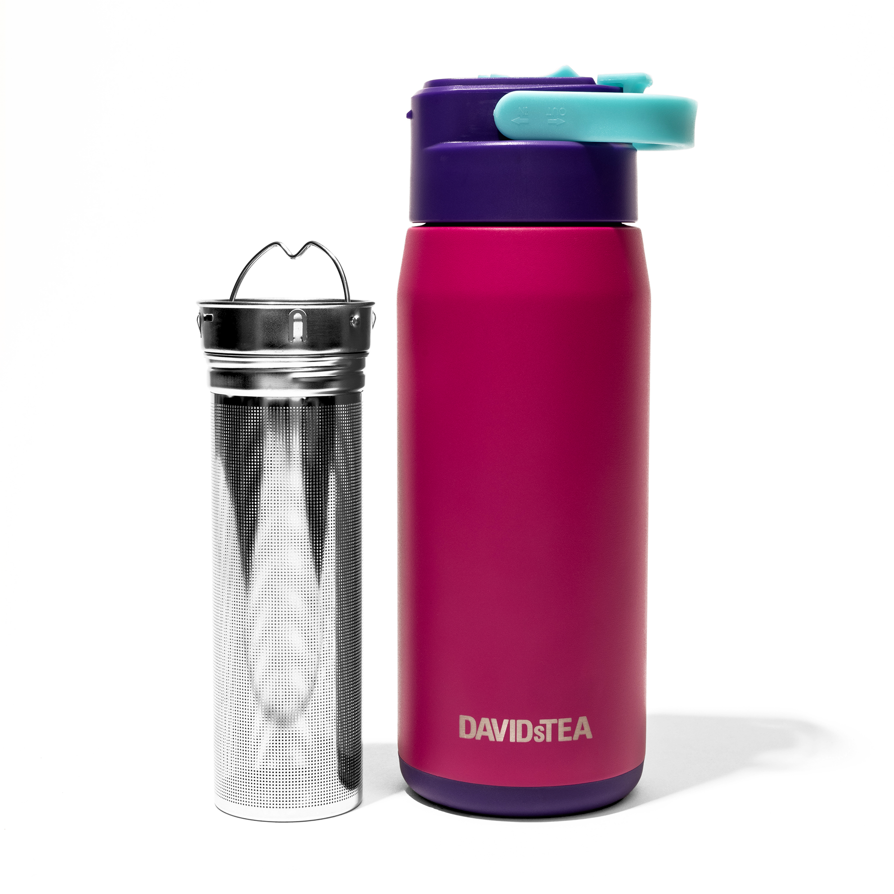 Fuchsia Everyday Travel Mug  front view