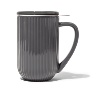 Sesame Grey Ribbed Nordic Mug  secondary